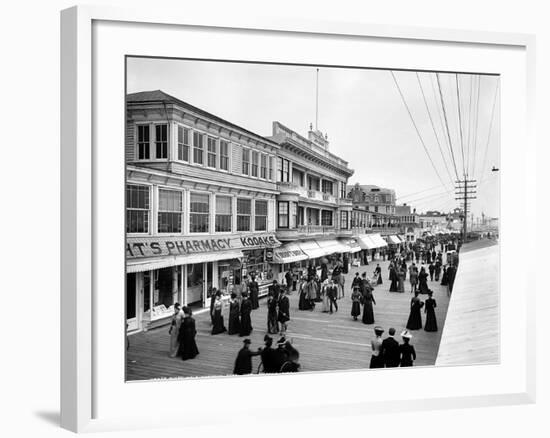 Atlantic City: Boardwalk-null-Framed Giclee Print