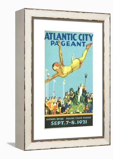 Atlantic City Pageant Poster-null-Framed Premier Image Canvas