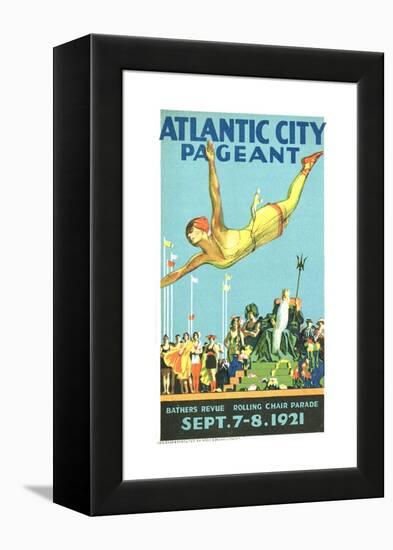 Atlantic City Pageant Poster-null-Framed Premier Image Canvas