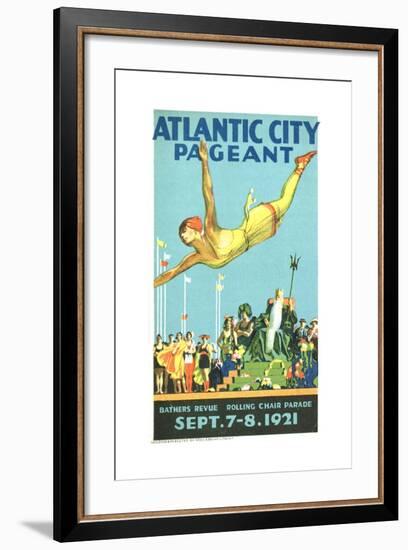 Atlantic City Pageant Poster-null-Framed Giclee Print