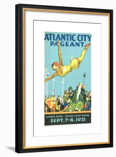 Atlantic City Pageant Poster-null-Framed Giclee Print