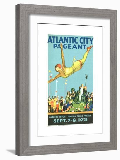 Atlantic City Pageant Poster-null-Framed Giclee Print