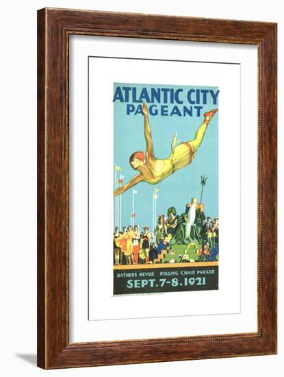 Atlantic City Pageant Poster-null-Framed Giclee Print