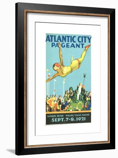 Atlantic City Pageant Poster-null-Framed Giclee Print