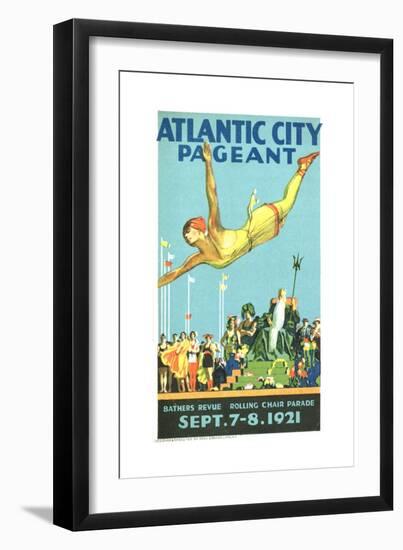 Atlantic City Pageant Poster-null-Framed Giclee Print