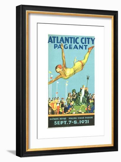 Atlantic City Pageant Poster-null-Framed Giclee Print