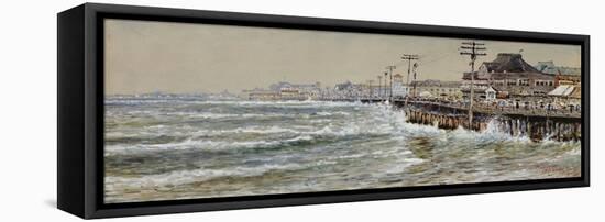 Atlantic City-Edmund Darch Lewis-Framed Premier Image Canvas