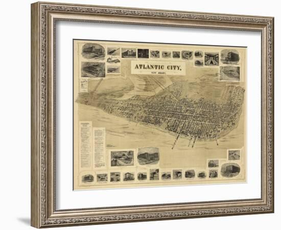 Atlantic City-Dan Sproul-Framed Art Print