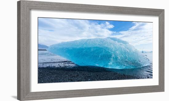 Atlantic Coast, Iceberg Panorama, Jškulsarlon-Catharina Lux-Framed Photographic Print