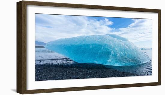 Atlantic Coast, Iceberg Panorama, Jškulsarlon-Catharina Lux-Framed Photographic Print
