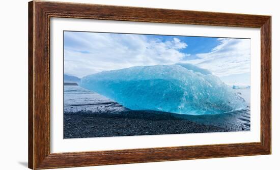 Atlantic Coast, Iceberg Panorama, Jškulsarlon-Catharina Lux-Framed Photographic Print