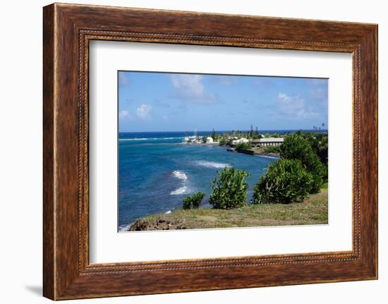 Atlantic Coast, St. Kitts, St. Kitts and Nevis-Robert Harding-Framed Photographic Print