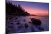 Atlantic Coast Sunrise, Maine, Acadia National Park-Vincent James-Mounted Photographic Print