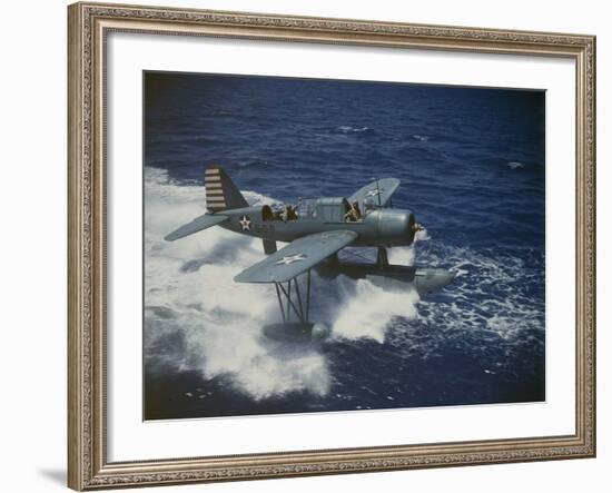 Atlantic Convoy-Frank Scherschel-Framed Photographic Print