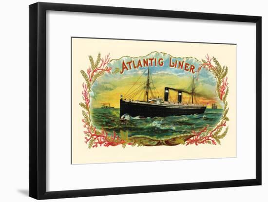 Atlantic Liner-George S. Harris & Sons-Framed Art Print