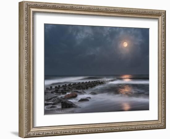 Atlantic Moonscape #1-Steven Maxx-Framed Photographic Print