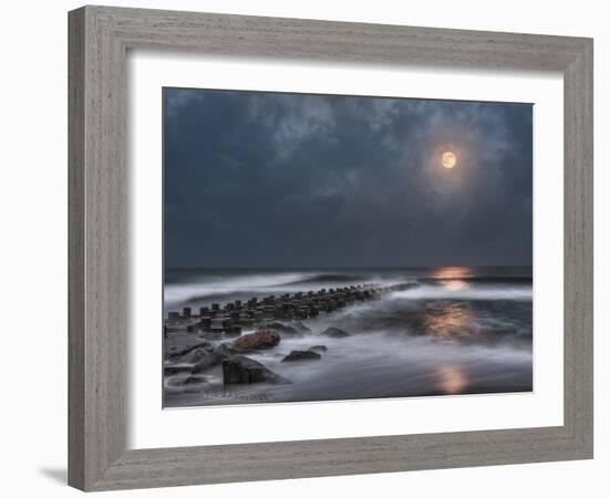 Atlantic Moonscape #1-Steven Maxx-Framed Photographic Print