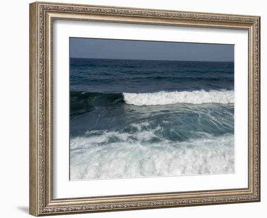 Atlantic Ocean Near Ribiera Grande, Santo Antao, Cape Verde Islands, Africa-R H Productions-Framed Photographic Print