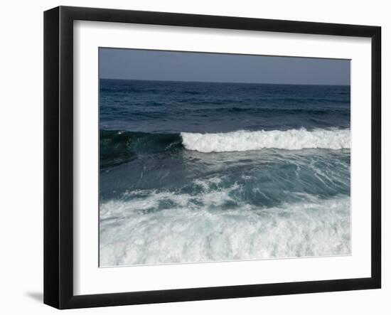 Atlantic Ocean Near Ribiera Grande, Santo Antao, Cape Verde Islands, Africa-R H Productions-Framed Photographic Print