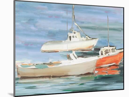 Atlantic Sailboats-Jane Slivka-Mounted Art Print