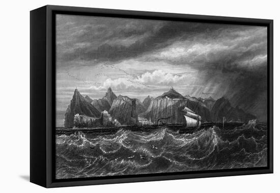 Atlantic Saint Helena-null-Framed Stretched Canvas