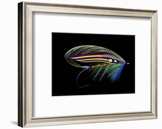 Atlantic Salmon Fly designs 'Clabby'-Darrell Gulin-Framed Photographic Print