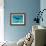 Atlantic Spotted Dolphin and Shadow on Seabed, Bahamas-Todd Pusser-Framed Photographic Print displayed on a wall