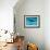 Atlantic Spotted Dolphin and Shadow on Seabed, Bahamas-Todd Pusser-Framed Photographic Print displayed on a wall