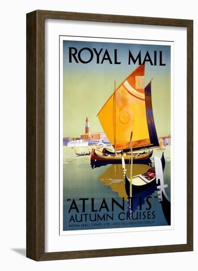 Atlantis Cruises-null-Framed Giclee Print