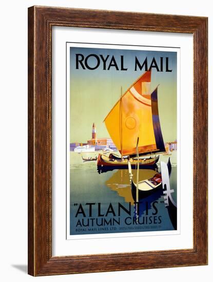 Atlantis Cruises-null-Framed Giclee Print