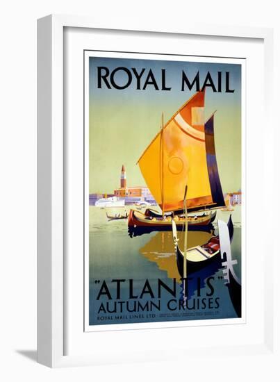 Atlantis Cruises-null-Framed Giclee Print