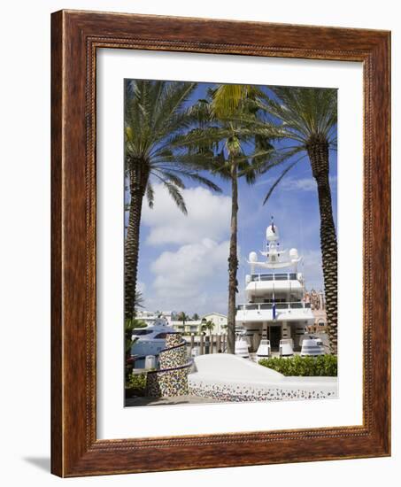 Atlantis Marina on Paradise Island, Nassau City, New Providence Island, Bahamas, West Indies-Richard Cummins-Framed Photographic Print