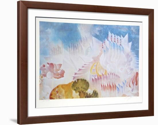 Atlantis-Isaac Abrams-Framed Collectable Print