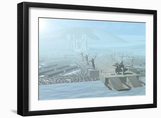 Atlantis-Christian Darkin-Framed Photographic Print