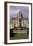 Atlas Fountain with Facade of Castle Howard in Background-John Thomas-Framed Giclee Print