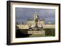 Atlas Fountain with Facade of Castle Howard in the Background-John Thomas-Framed Giclee Print