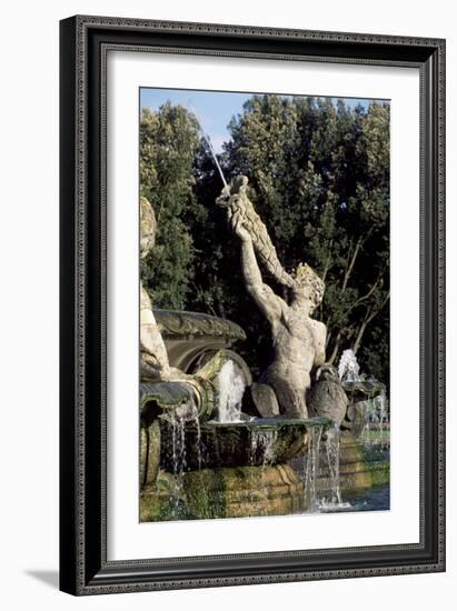 Atlas Fountain-John Thomas-Framed Giclee Print