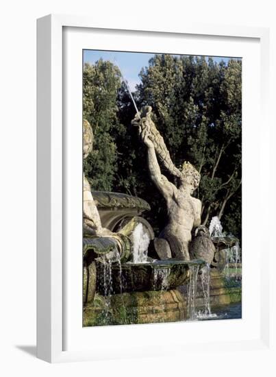 Atlas Fountain-John Thomas-Framed Giclee Print