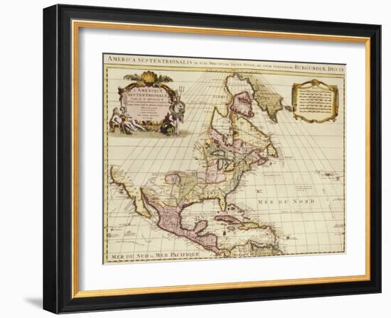 Atlas Maior circa 1705-Frederick de Wit-Framed Giclee Print