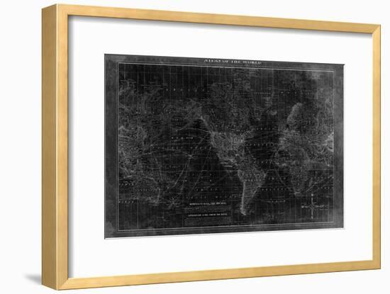 Atlas of the World-null-Framed Giclee Print