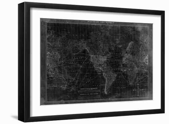 Atlas of the World-null-Framed Giclee Print