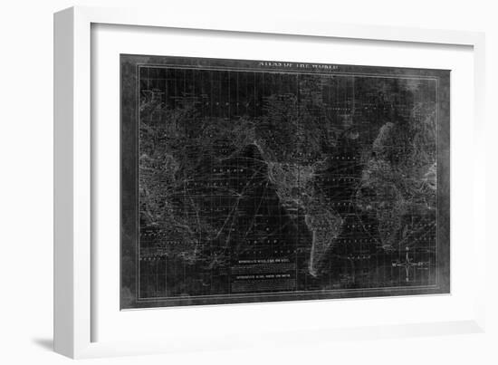 Atlas of the World-null-Framed Giclee Print