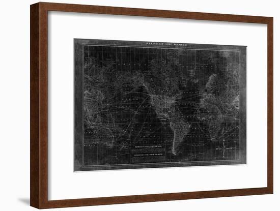 Atlas of the World-null-Framed Giclee Print