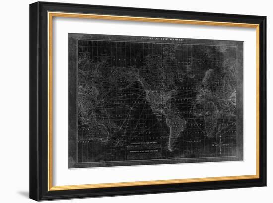 Atlas of the World-null-Framed Giclee Print