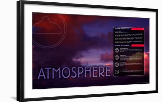 Atmosphere-null-Framed Art Print