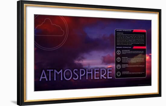 Atmosphere-null-Framed Art Print