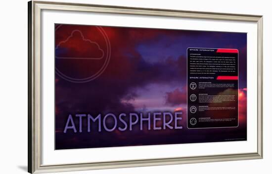 Atmosphere-null-Framed Art Print