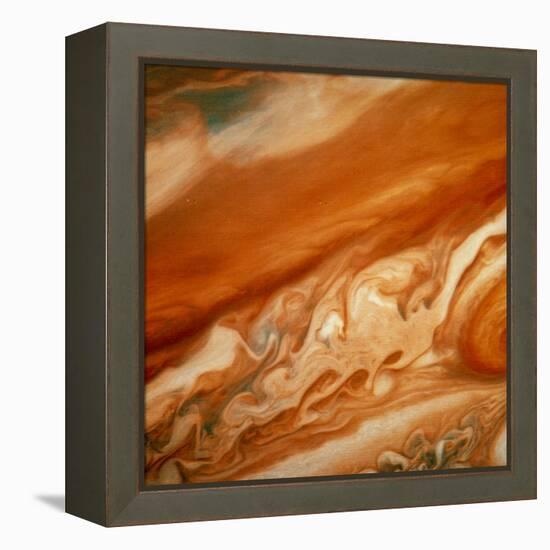 Atmospheric Waves on Jupiter-null-Framed Premier Image Canvas