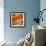 Atmospheric Waves on Jupiter-null-Framed Premium Photographic Print displayed on a wall