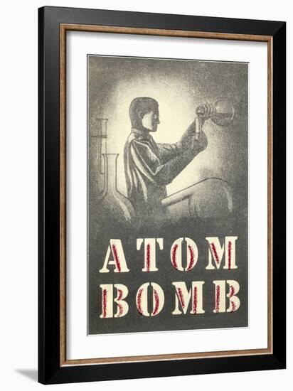 Atom Bomb Chemist-null-Framed Giclee Print